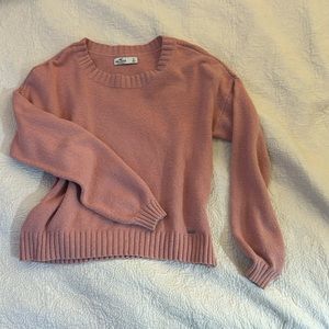 Pink/salmon Hollister sweater